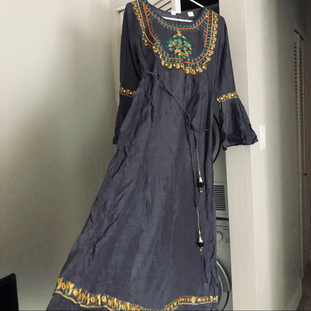 Brand new maxi flare dress/anarkali